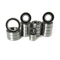 Mugen Mbx-6 Eco Abec 3 Precision Ball Bearing Kit 22 Rubber Seals 