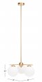 Safavieh Lighting Collection Cantrys Mid-century Modern Retro Gold White Orb Chandelier