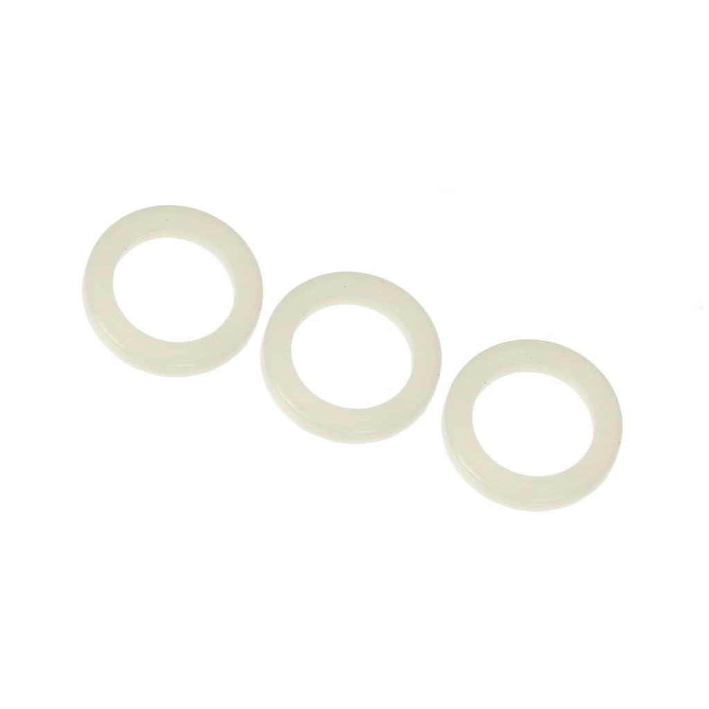 Engine Oil Drain Plug Gaskets For Ford Thunderbird 1991 1992 1993 25 Pieces White Nylon 0 51 In Inside Diameter Replaces
