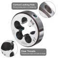 Round Threading Die 9 16-24 Unef Thread Right Hand Screw Cutting Fixed Dies Alloy Tool Steel Tapping Repair