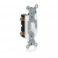 Leviton 1080-w Momentary Contact Spst Toggle Switch White 