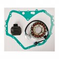 Topteng Magneto Stator Coil Regulator Rectifier Gasket Assy For Suzuki Lt-f400f Kingquad 400 2wd 4wd 2008-2009 32101-27h00