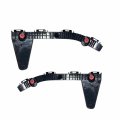Rear Upper Bumper Cover Support Pair For Toyota Sienna 2021 2022 Driver And Passenger Side Capa Certified Pom Plastic 