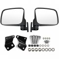 Sautvs Adjustable Wider Rearview Side Mirrors For Yamaha Rmax 1000 Folding Clear Rear View Wolverine2 2 Rmax4 Rmax 4 1000 2021