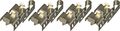 Quality Brake Parts 13274 Disc Hardware Kit For Rear Position 