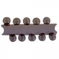 Set Of 10 New Bulbs Fits Kubota 1020 1050 1250 1450 1520 1650 2010 2020 B1700d B1700e B1700hsd B1700hse B2100d B2100e B2100hsd 
