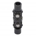Aintier 3 4 Round -3 Smooth Black Double Universal Steering Shaft U-joint