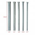 5 Pieces Spring Tubing Benders Kit For Copper Aluminum Thin Wall Steel 1 4 6 3 8 1 2 