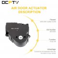 Ocpty Hvac Blend Door Actuator Fits 2000-2005 For Cadillac Deville Air Replacement 604-166 89018380-temp Left Side 2pack