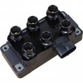 Aip Electronics Power Pack Ignition Coil And Performance Spark Plug Wire Set For 1989-2009 Mazda Ford Mercury 2 5l 3 0l 4 2l V6 