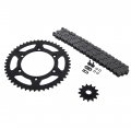 1990-1996 2001-2003 Fit Suzuki Rm250 Non O Ring Chain Sprocket Blk 13 49 114l 