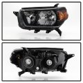 Acanii For 2010 2011 2012 2013 Toyota 4runner W Trail Package Smoked Bezel Headlight Headlamp Assembly Driver Side
