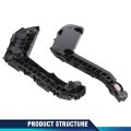 Pit66 Front Bumper Bracket For Toyota Corolla 2017-2019 Cover Support Brackets Driver And Passenger Side To1043131 To1042131