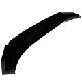 3pcs Pp Car Front Bumper Spoiler Lip Fit For 2014-2019 Mazda 3