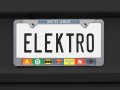 Justice League Metal License Plate Frame