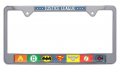 Justice League Metal License Plate Frame