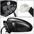Auto Dynasty Ma1320224 Factory Style Driver Left Side Mirror Manual Folding Power Adjust Turn Signal Blind Spot Detection