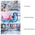 Uxcell L-shape Interior Joint Bracket 10pcs Inside Corner Connectors For 3030 Series Aluminum Extrusion Profile Black