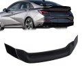 Duckbill Gloss Black Trunk Lid Spoiler Wing Replacement For Elantra 2021 2022 2023 2024 