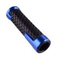 2 Pair Blue 7 8 22mm Motorcycle Grips Handlebars Compatible For Suzuki Drz400s Drz400sm 2000-2022