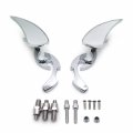 Hongk- Chrome Custom Running Blade Mirrors Compatible With Yzfr1 R1 R6 Fzr600 Yzf600r B07qsvfrct