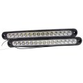 2 Pack Led Trailer Reverse Back Up Light Bar Sealed White Tail Lights For Rv Truck 10 To 30v Waterproof Rear Signal Lamp In