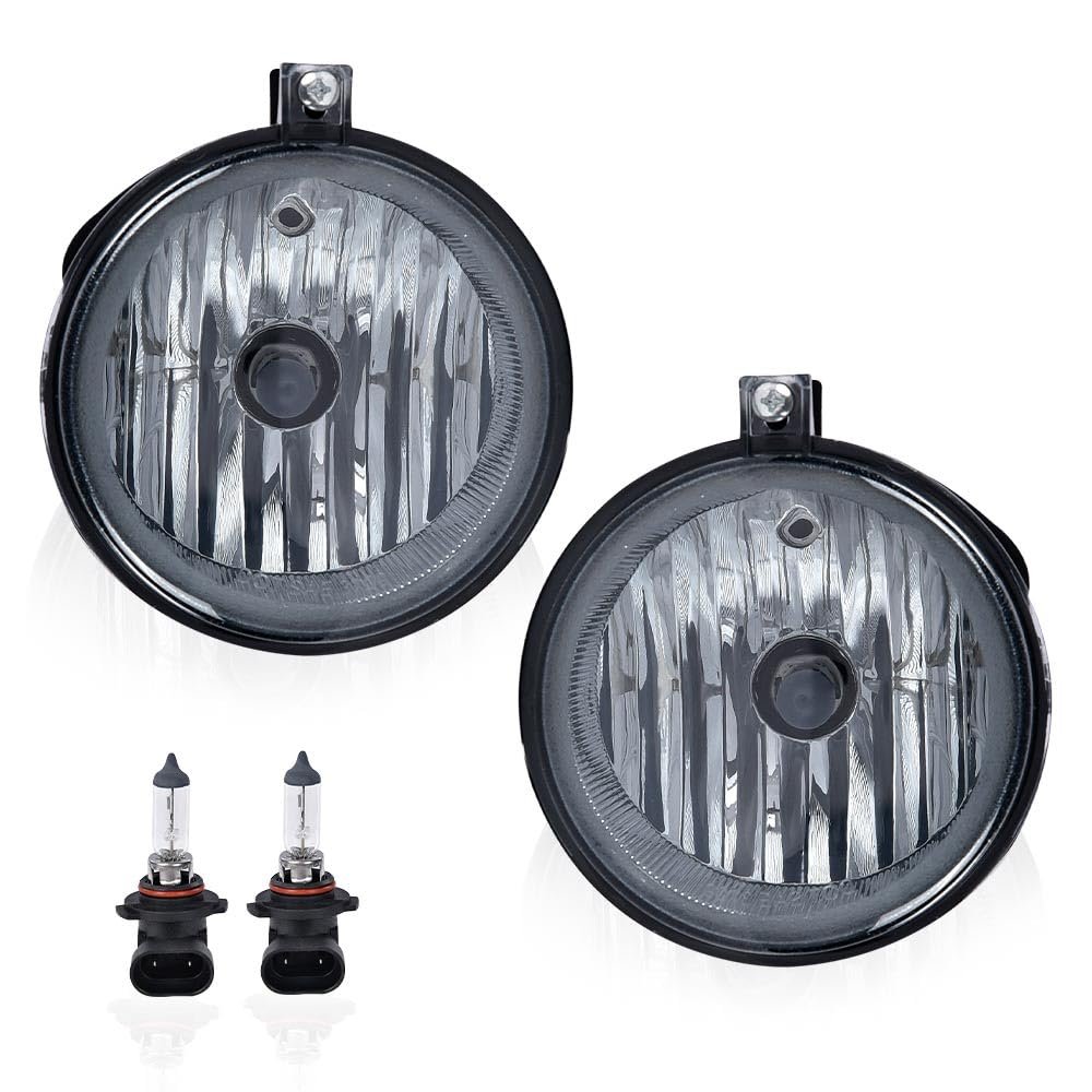 Fog Lights Bumper Lamps W Bulbs For Dodge Nitro 2005-2008 Fit Challenger 2008-2010 Caliber 2007-2009 Charger 2006-2009 Grand
