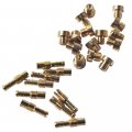 Teamwill 25pcs Brass Carburetor Main Jet Kit For Mikuni Vm22 Vm24 125 150 200 250 Atv Bike