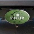 The Riddler Logo Oval Tow Trailer Hitch Cover Plug Insert