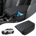 Center Console Cover For 2021-2025 2026 Jeep Grand Cherokee L Accessories Armrest Cushion Nappaeather Middle Covers L Pad 