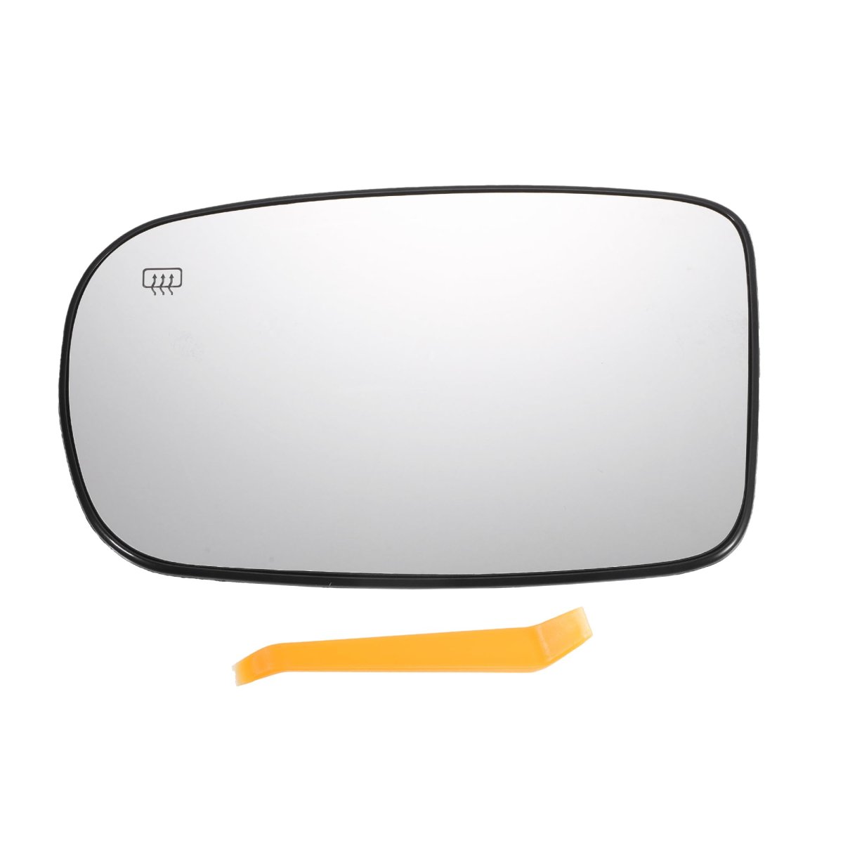 Car Rearview Left Driver Side Mirror Glass Replacement W Backing Plate Heated White For Dodge Charger Challenger 2011-2021
