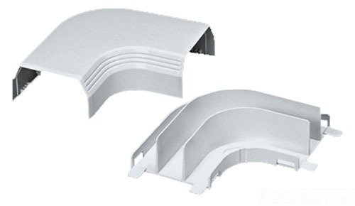 Panduit T45raiw Power Rated Raceway Right Angle Fitting Off White