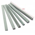 Atoplee 6pcs 150mm 6 Shape 180 Green Carbon Oil Stone Knife Whetstone Sharpening