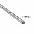 Uxcell 4mm Chucking Reamer Hss Cobalt M35 Lathe Machine D4 6 Straight Flutes Round Shank Milling Cutting Tool For Stainless