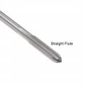 Uxcell 4mm Chucking Reamer Hss Cobalt M35 Lathe Machine D4 6 Straight Flutes Round Shank Milling Cutting Tool For Stainless