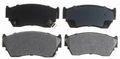 Raybestos Sgd510m Service Grade Semi-metallic Disc Brake Pad Set 