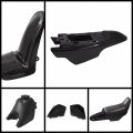 Waltyotur Plastic Fender Body Seat Gas Tank Side Plates Fairings Kit Replacement For Yamaha Pw50 Py50 All Years Black