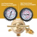 Betooll Nitrogen Regulator Gauge With 78 7 Hose 0-600 Psi Delivery Pressure Equipment Brass Inlet Outlet Connection Gauges