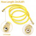 Betooll Nitrogen Regulator Gauge With 78 7 Hose 0-600 Psi Delivery Pressure Equipment Brass Inlet Outlet Connection Gauges