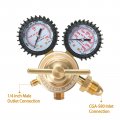 Betooll Nitrogen Regulator Gauge With 78 7 Hose 0-600 Psi Delivery Pressure Equipment Brass Inlet Outlet Connection Gauges