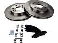 Front Ceramic Brake Pad And Rotor Kit Compatible With 2007-2018 Chevy Silverado 1500