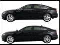Slickmod Chrome Delete Blackout Vinyl Overlay For 2018-2021 Audi A5 S5 Sportback Window Trim Gloss Black 