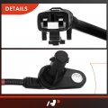 A-premium Abs Wheel Speed Sensor Compatible With Hyundai Models Tucson 2010 2011 2012 2013 2014 2015 Sport Utility Replace