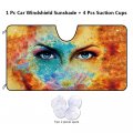 Cafetime Pakistan Country Flag Car Front Windshield Sunshade Decor Vehicle Shade Visor Uv Ray Reflector Sun Protector Keep Cool