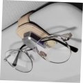 Favomoto 2 Pieces Car Ticket Mount Holders For Sun Visor Sunglasses Clip Sunglass Holder Shade