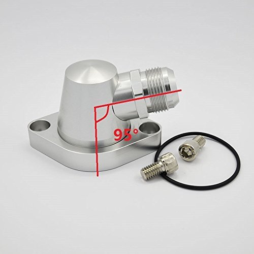 Billet Swivel Thermostat Housings Water Neck Chevy 95 Degree 16an