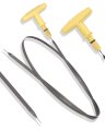 Engine Oil Dipstick 53021636ac For Dodge Ram 1500 3 7l V6 2004 2005 2006 Stainless Steel 43 49 In Overall Length 