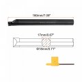 Uxcell 0 71 Shank Lathe Indexable Boring Bar Turning Tool Holder Right-hand S18q-sclcr09 95a