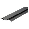 Door Window Sweep For Chevy Silverado 1500 Hd 2005 2006 Rear Passenger Side Outer Rubber Plastic Black Snap On Felt Seal