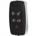 1 Pcs Flip Key Entry Remote Control Uncut Fob Shell Case Replacement For Land Rover Range Evoque Sport 5 Button Shell